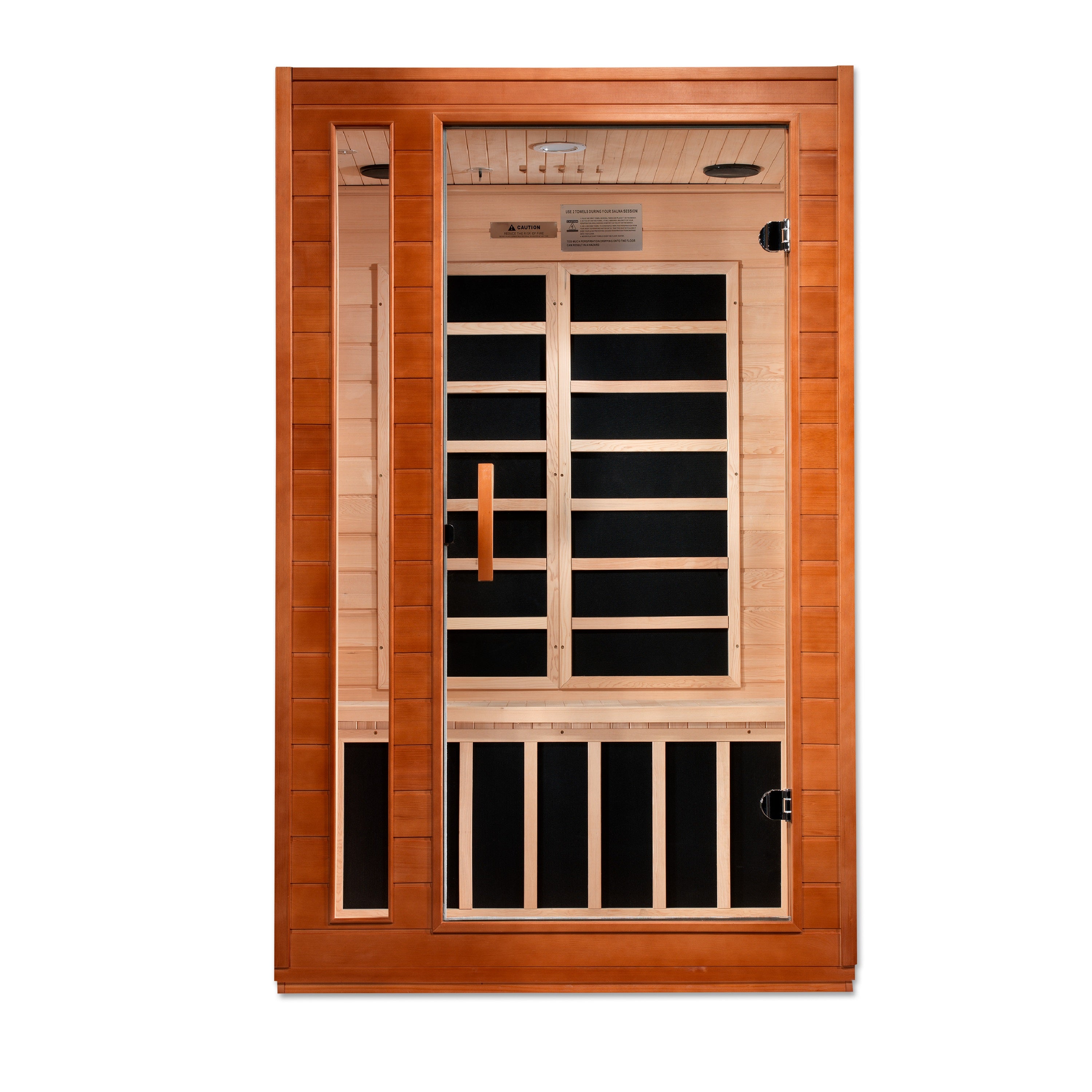 Golden Designs Cardoba Elite 2-Person Infrared Sauna – Ultra Low EMF (DYN-6203-01)