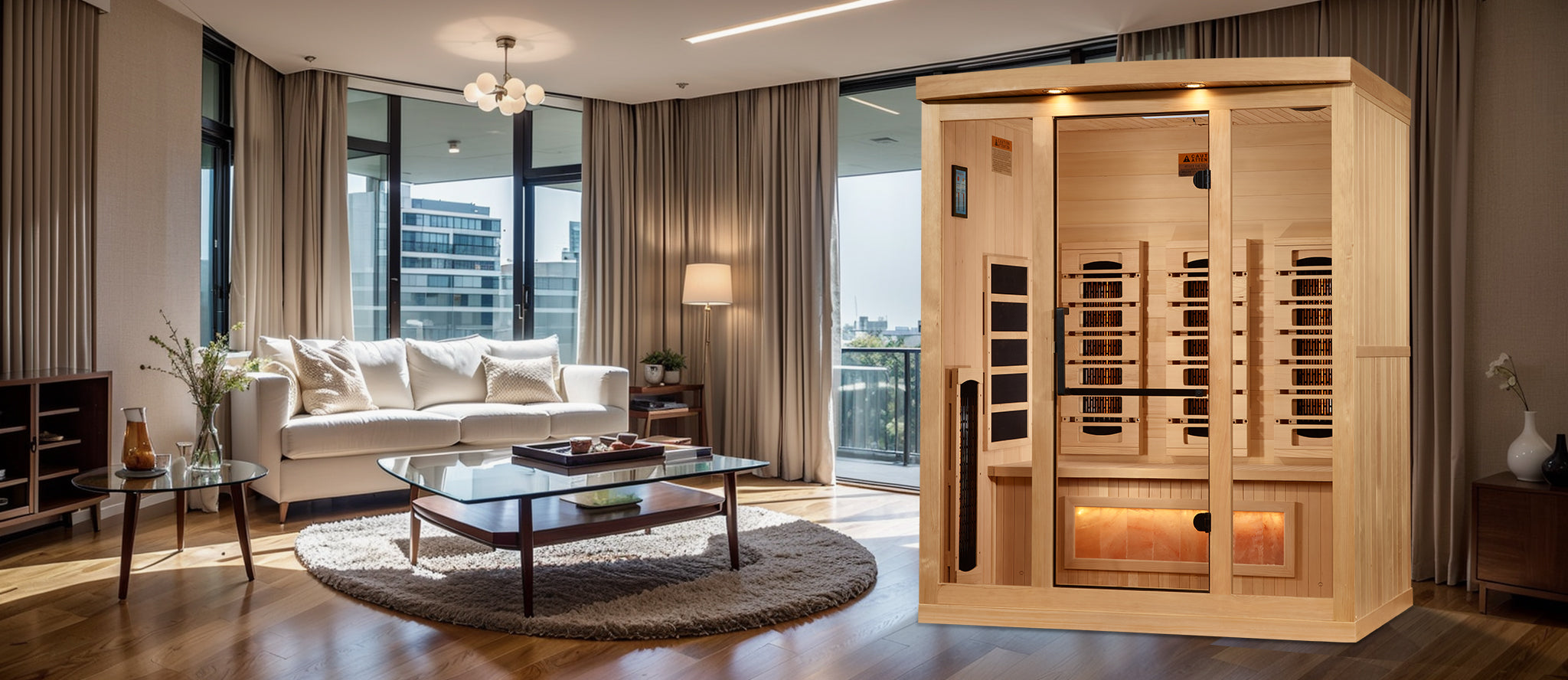 3-Person Full Spectrum Infrared Sauna
