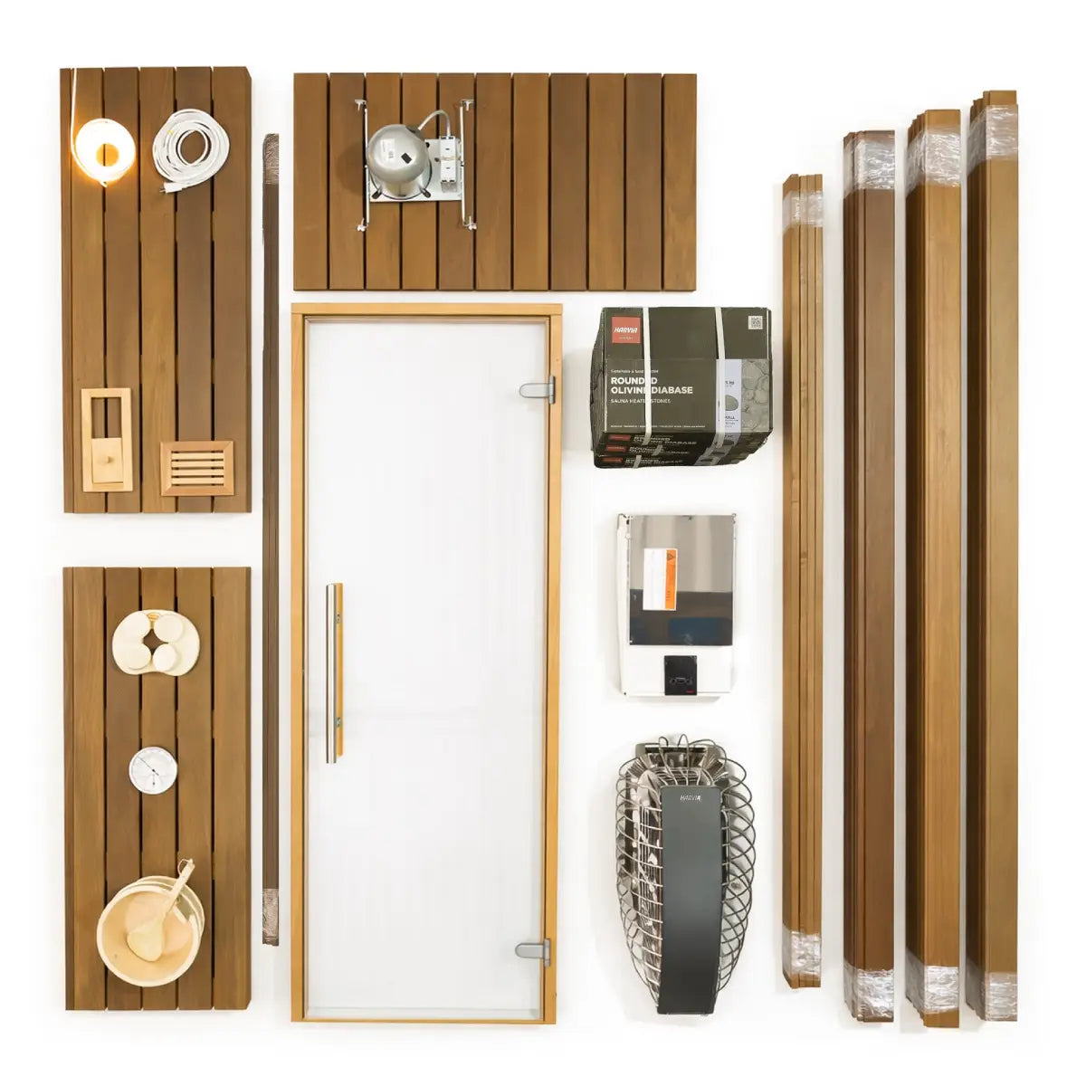 Custom Indoor Sauna – Medium | Fully Equipped