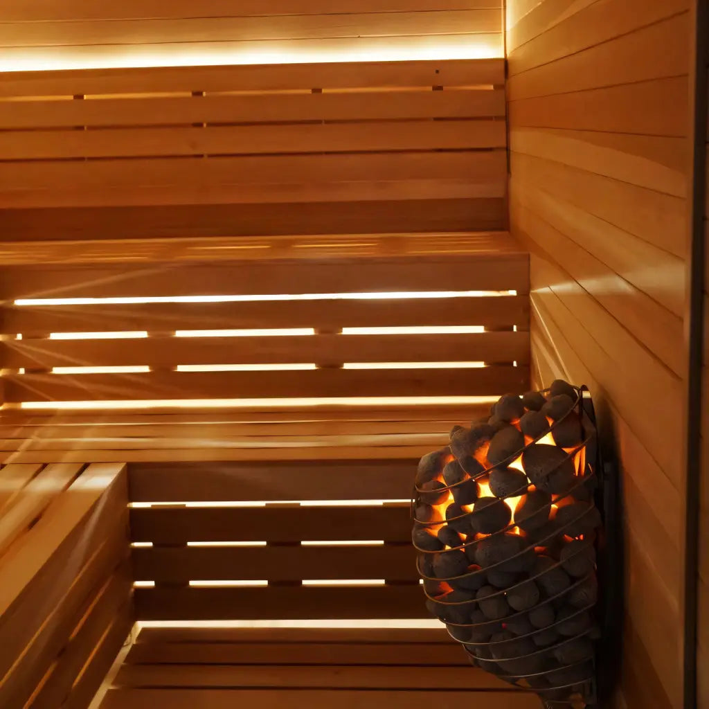 Custom Indoor Sauna – Large | Fully Equipped