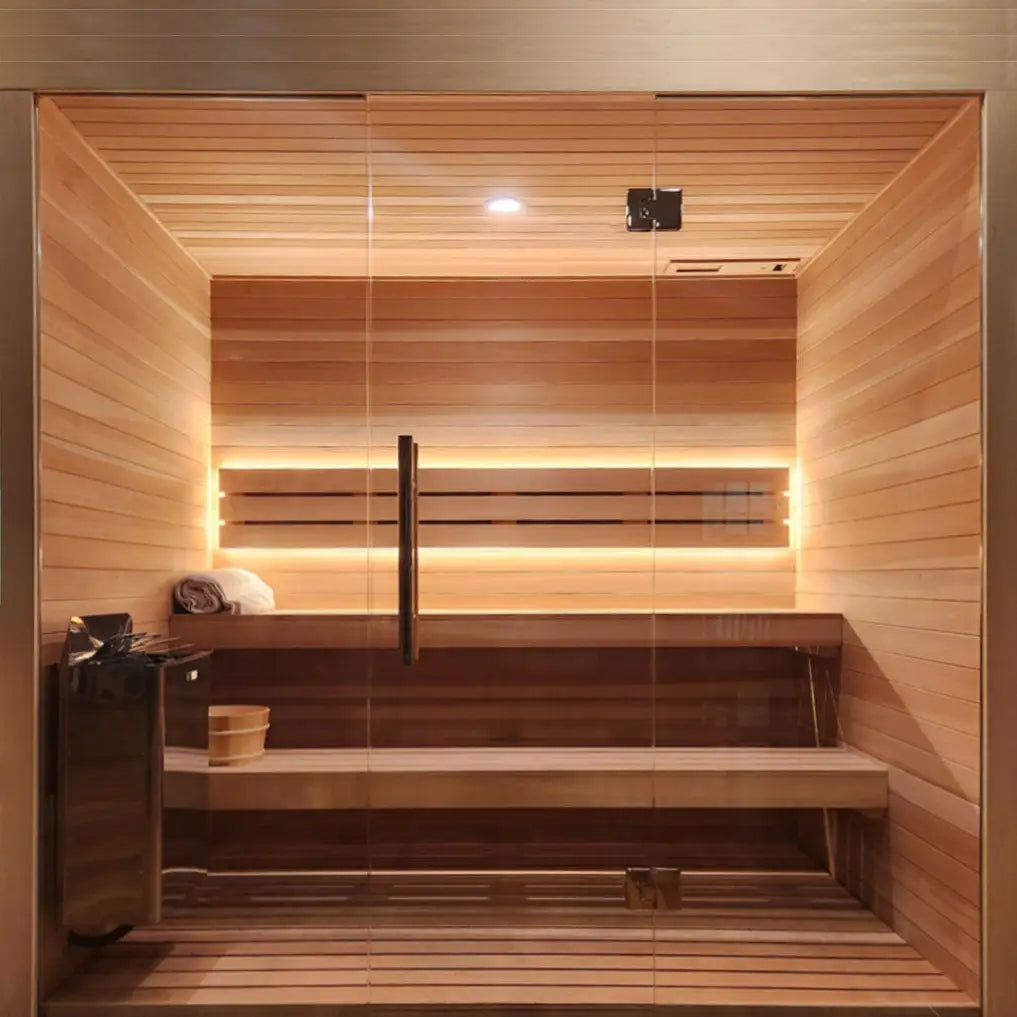 Custom Indoor Sauna – Medium | Fully Equipped