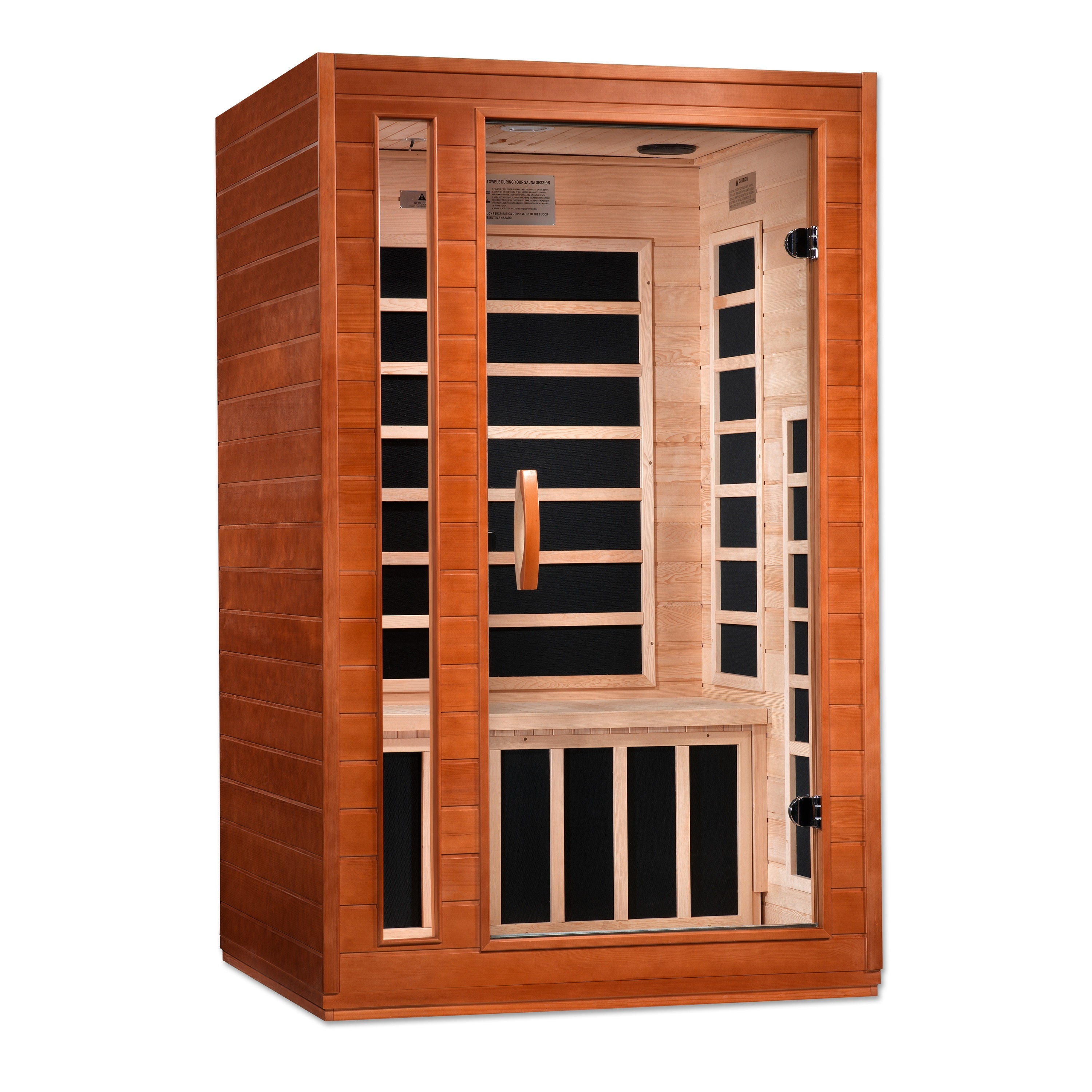 Golden Designs Cardoba Elite 2-Person Infrared Sauna – Ultra Low EMF (DYN-6203-01)