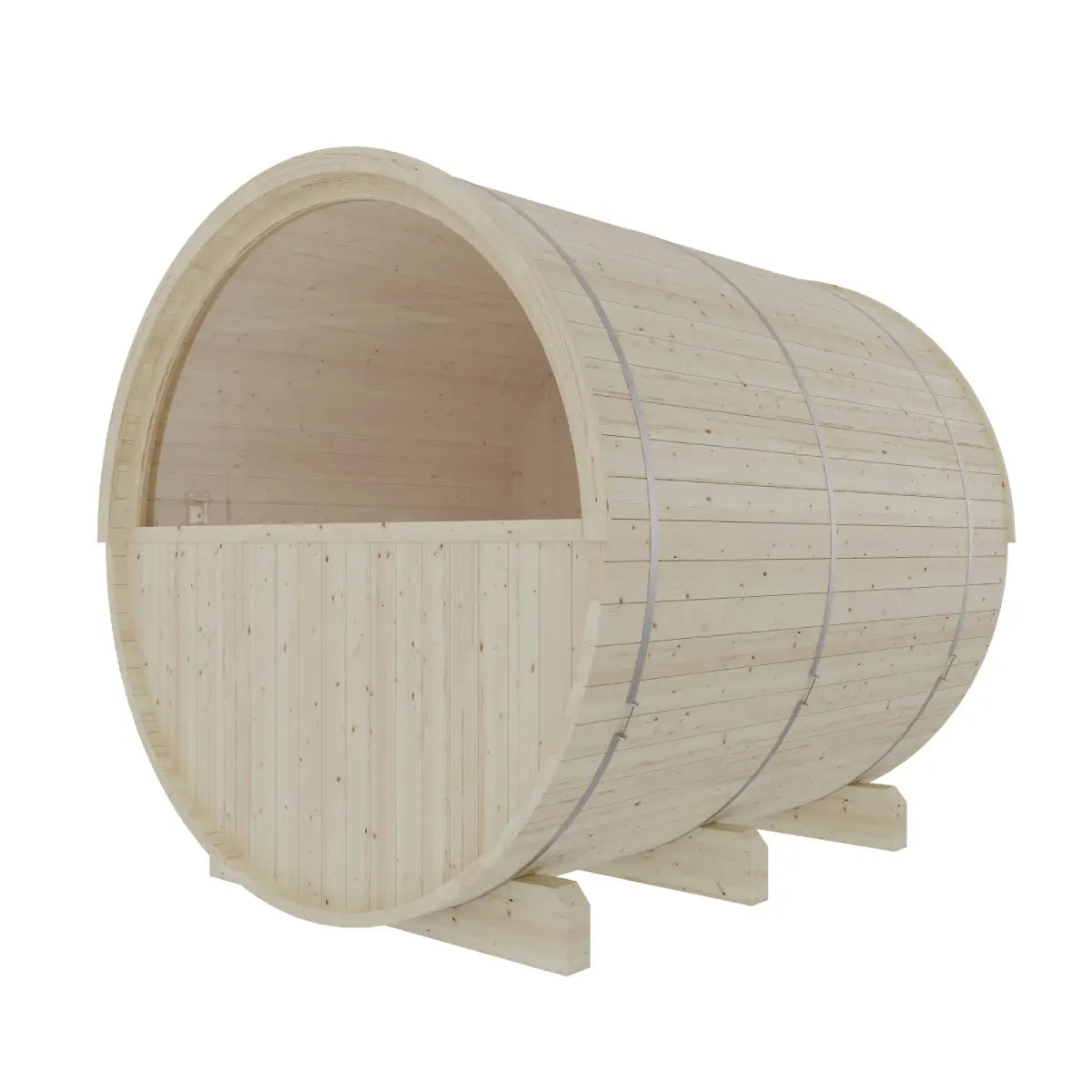 Turku Finnish Barrel Sauna with Terrace & WiFi Heater