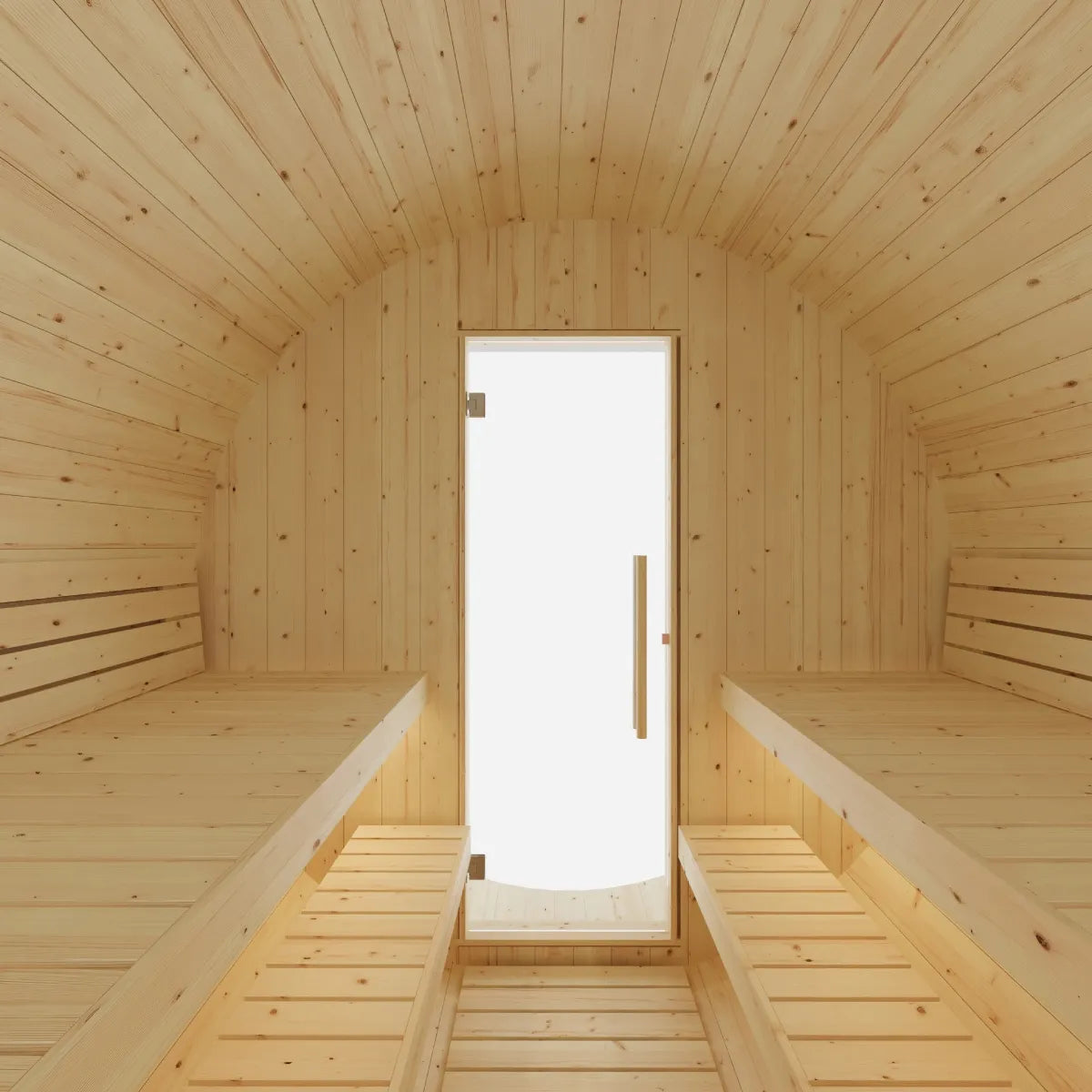 Vassa Finnish Barrel Sauna with WiFi Heater