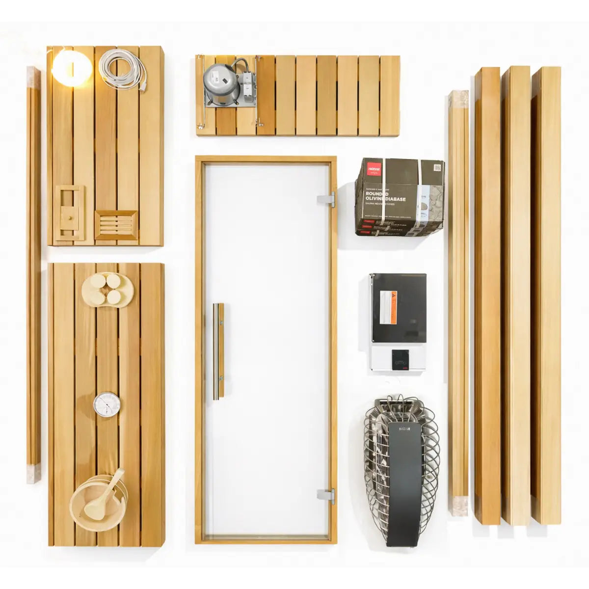 Custom Indoor Sauna – Large | Fully Equipped